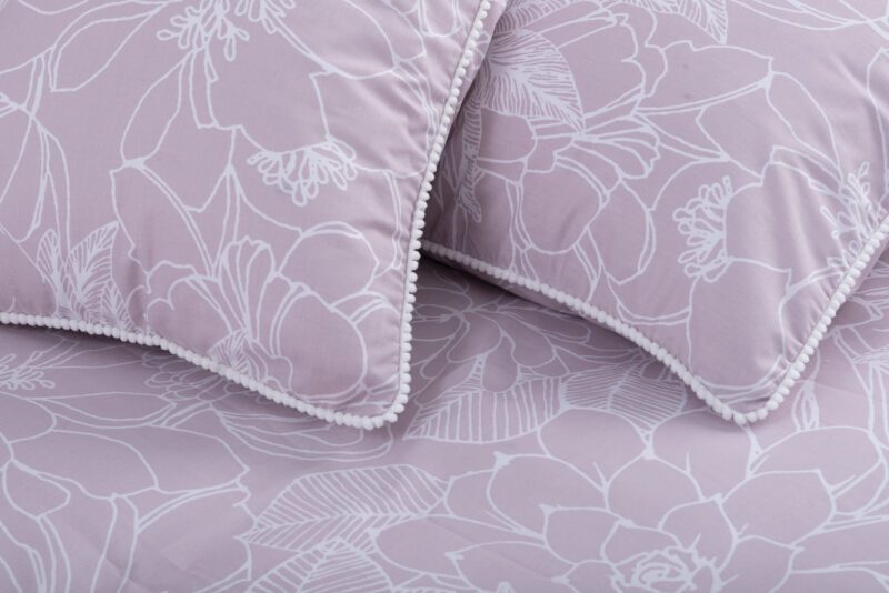 Cotton Rich Duvet Cover - 144TC - Bristol Protea - Image 2