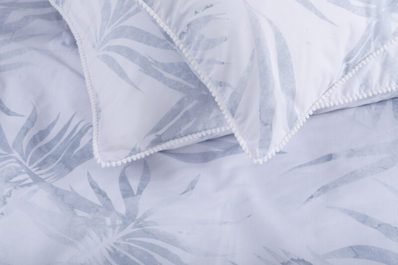 Cotton Rich Duvet Cover - 144TC - Yorkshire Mist - Image 2