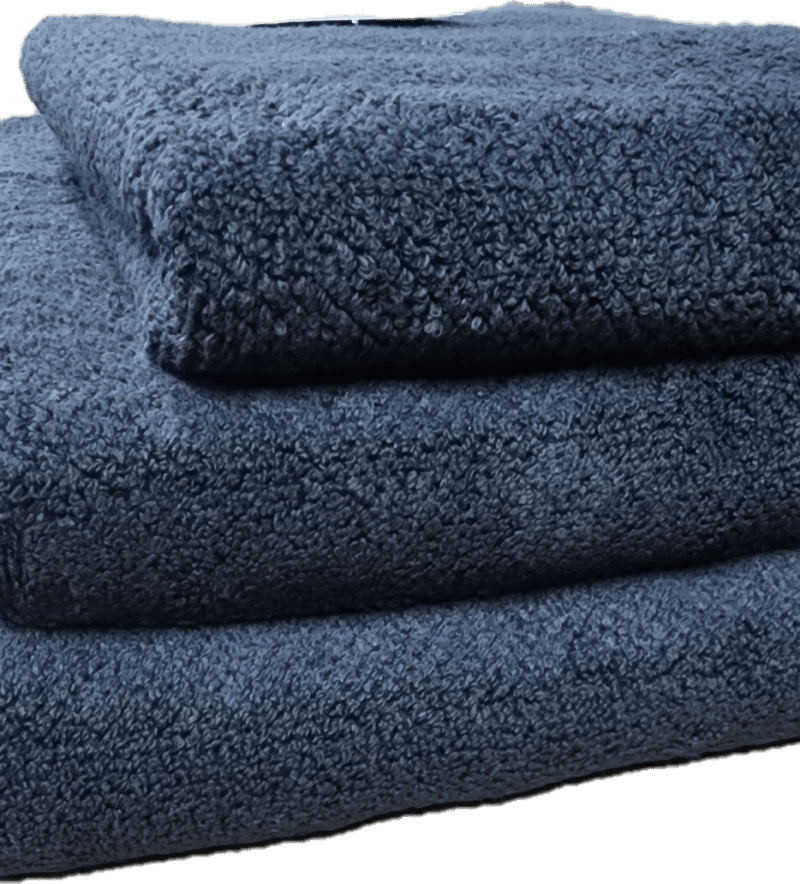 550gsm Cotton - Popcorn Towel - Hand Towel / Bath Towel / Bath Sheet - Slate