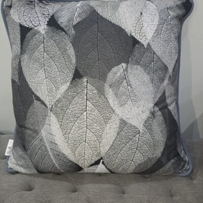 Printed Scatter Cushion - Shaded Leaves
