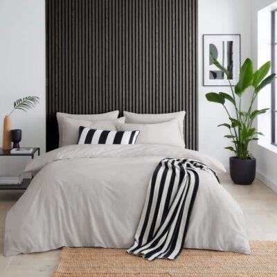 Polycotton Duvet Cover -180TC- Khaki